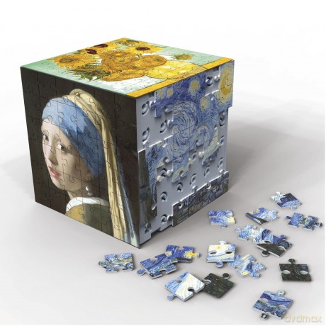 Educa - 3D Puzzle Cube Art (80-20123)