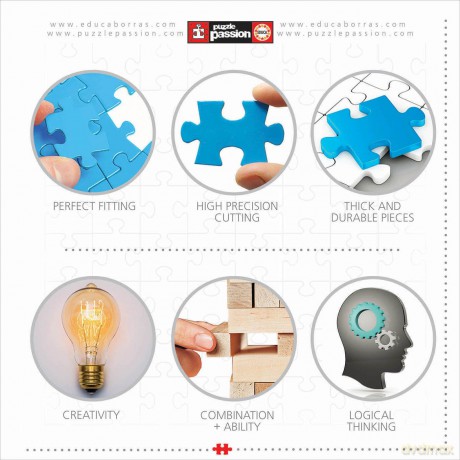 Educa - 3D Puzzle Cube Travel (80-20124)