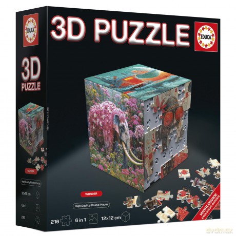 Educa - 3D Puzzle Cube Wonder (80-20334)