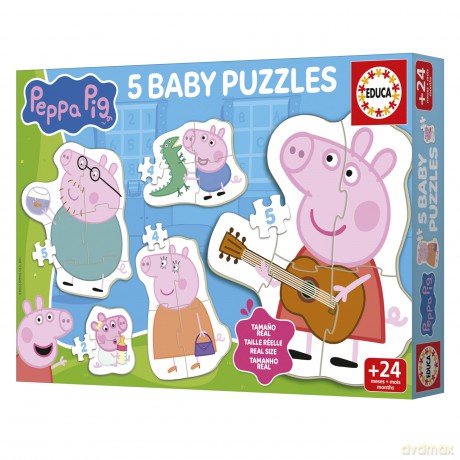 Educa - Baby puzzle, Peppa Pig (80-20319)