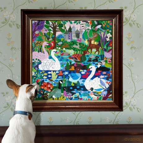 eeBoo - Puzzle 1000 pcs - Ducks in the Clearing - (EPZTDIC)