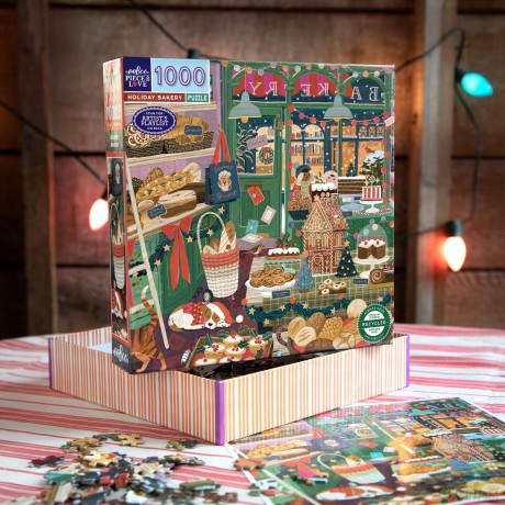 Eeboo - Puzzle 1000 pcs - Holiday Bakery (EPZT774)