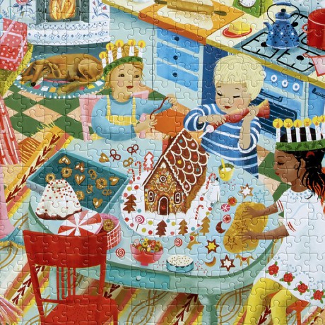 Eeboo - Puzzle 1000 pcs - Swedish Holiday Kitchen (EPZT750)