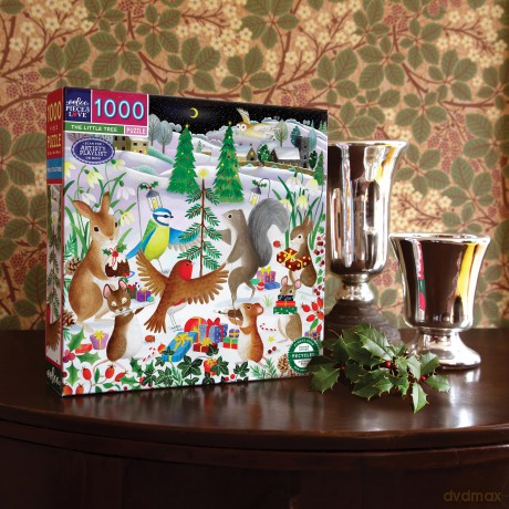 Eeboo - Puzzle 1000 pcs - The Little Christmas Tree (EPZTTLT)