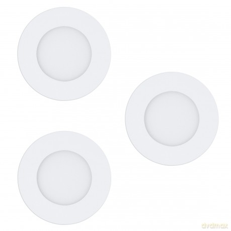 Eglo - Fueva-Z Set of 3 Recessed Lights 8.5 - Smart Tunable White