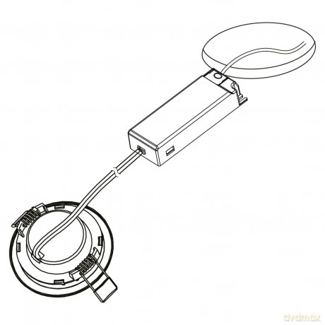 Eglo - Fueva-Z Set of 3 Recessed Lights 8.5 - Smart Tunable White
