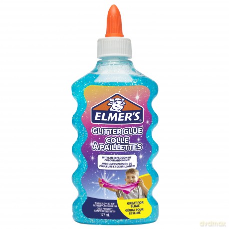 Elmer's - Glitter Liquid Glue - Blue (177 ml) (2077252)