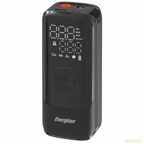 Energizer - high-performance tire pump with 150 PSI max pressure