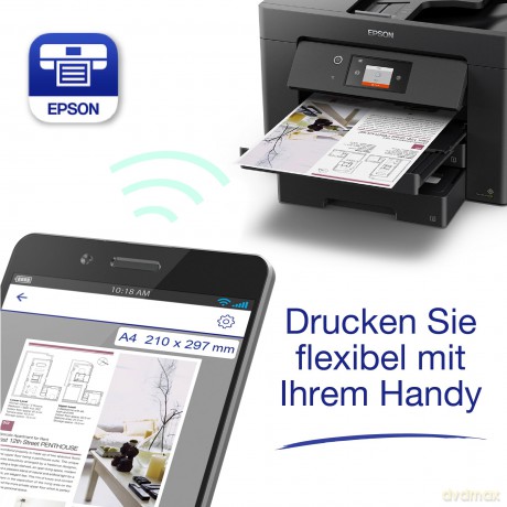 Epson - WorkForce WF-7830DTWF A3 Multifunction Printer
