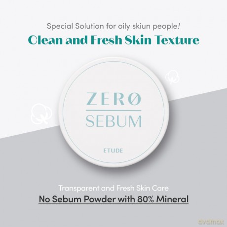 Etude - Zero Sebum Drying Powder - 28 g