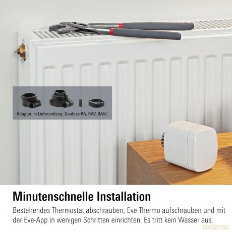 EVE - Thermo Thermostatic Radiator Valve Matter