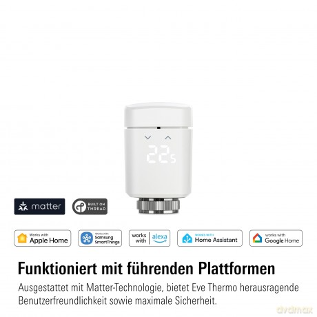 EVE - Thermo Thermostatic Radiator Valve Matter