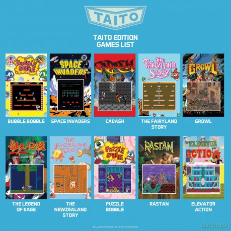Evercade Alpha Taito Bartop Arcade