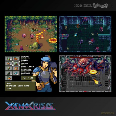 Evercade Xeno Crisis/Tanglewood Dual Game Cartridge