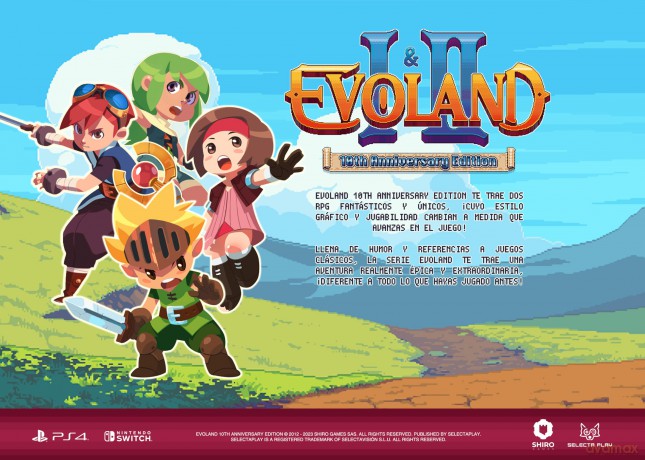 Evoland 1 and 2 - 10th Anniversary Edition [GRA PS4]