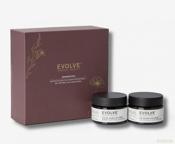 Evolve Beauty - Radiance Duo Gift Box - Gold [KOMSETYKI]