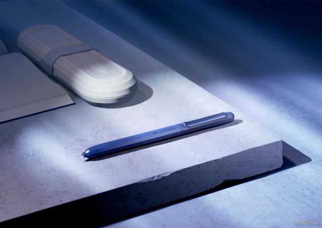 Faber-Castell - Avori Ballpoint Pen - Extra Bold Blue Refill (Midnight Muse)
