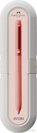 Faber-Castell - Avori Ballpoint Pen - Large-Capacity XB Blue Refill (Inner Fire)