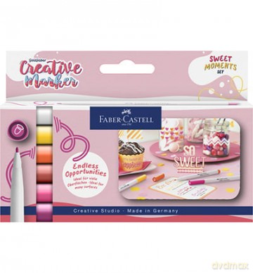 Faber-Castell - Creative Marker Gofa 1.5 - Sweet Moments - 6 pcs (160602)