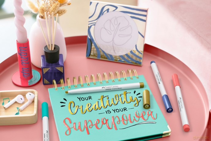 Faber-Castell - Creative Marker Gofa Calligraphy - Soft Lettering - 6 pcs (160906)