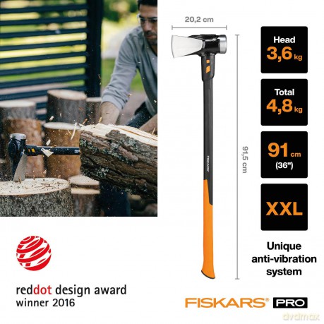 Fiskars - Builder's Axe - XXL 8 lb/36