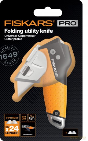 Fiskars - CarbonMax Folding Utility Knife