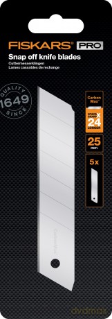 Fiskars - CarbonMax snap off blades - 25 mm - 5 pack