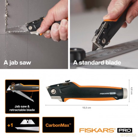Fiskars - CarbonMax Utility Knife - Drywall