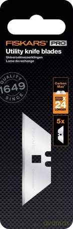 Fiskars - CarbonMax Utility Knife Blades - 5 Pack