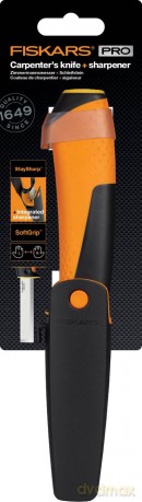 Fiskars - Carpenter's Knife with Sharpener