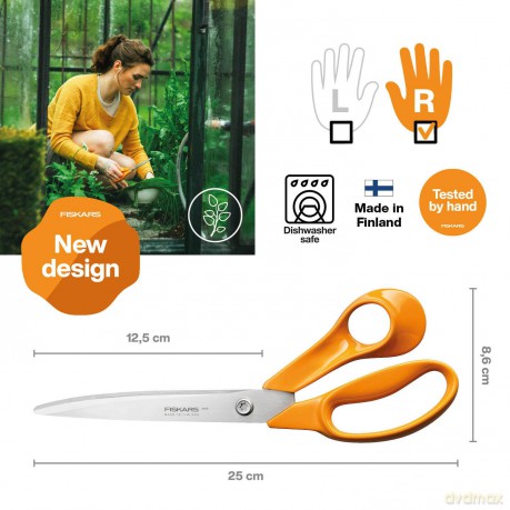 Fiskars - Classic Large Universal Scissors - 25 cm