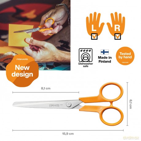 Fiskars - Classic Paper Scissors 16 cm