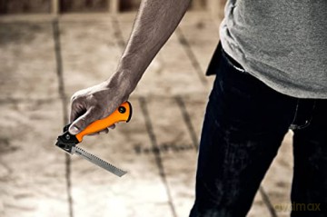 Fiskars - Compact Folding Toolbox Saw - 2 Blades - 15 cm