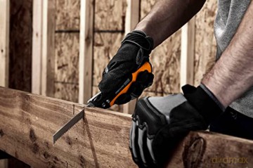 Fiskars - Compact Folding Toolbox Saw - 2 Blades - 15 cm