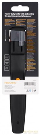 Fiskars - Heavy Duty Knife with Sharpener