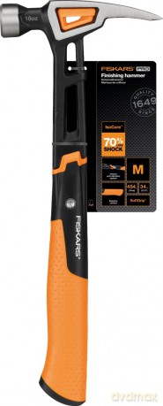 Fiskars - IsoCore Finishing Hammer - M - 16oz/13.5 inches