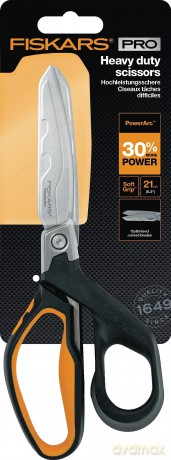 Fiskars - PowerArc heavy duty scissors - 21 cm