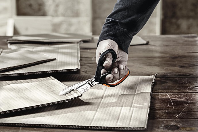 Fiskars - PowerArc heavy duty scissors - 21 cm