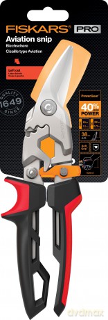 Fiskars - PowerGear Aviation Snip - Left
