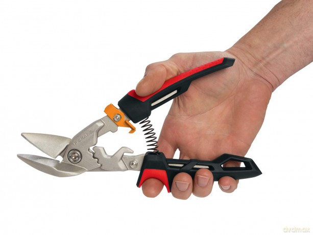 Fiskars - PowerGear Aviation Snip - Offset Left