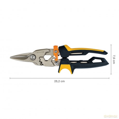 Fiskars - PowerGear Aviation Snip - Straight