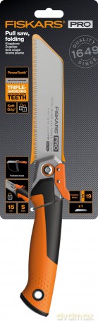 Fiskars - PowerTooth detail pull saw - 15cm - 19tpi