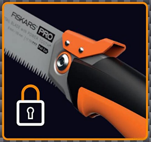 Fiskars - PowerTooth detail pull saw - 15cm - 19tpi