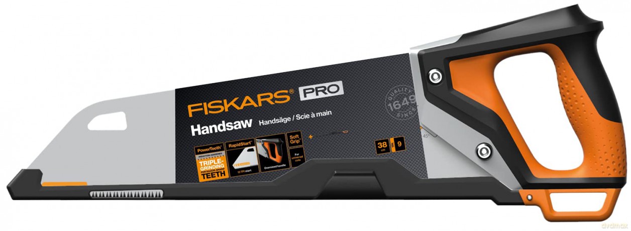 Fiskars - PowerTooth handsaw - 38 cm - 9 tpi