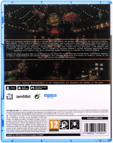 Five Nights at Freddy's: Secret of the Mimic [GRA PS5]