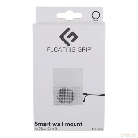 FLOATING GRIP wall mount for Xbox One S, White