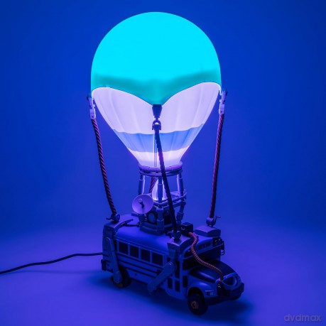 Paladone Fortnite Battle Bus zmieniająca kolor lampa LED z uchwytem na słuchawki