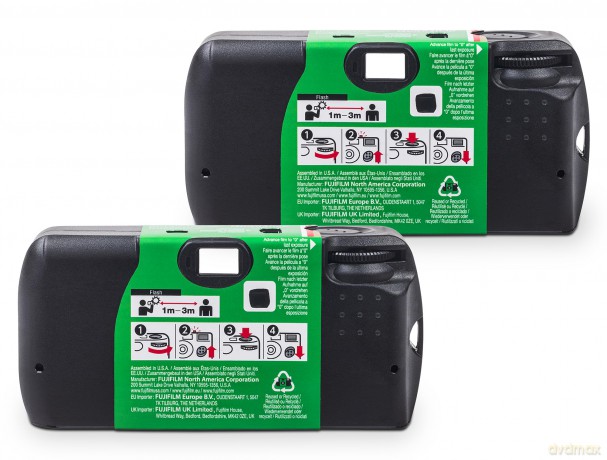 Fuji - QuickSnap disposable camera 2-pack