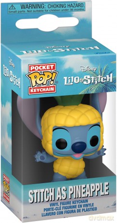 Funko Pop! - POP Keychain Disney Stitch as Pineapple - 1.5 inches