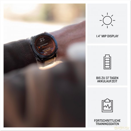 Garmin - Fenix 7X Pro Solar Edition - multisport GPS smartwatch